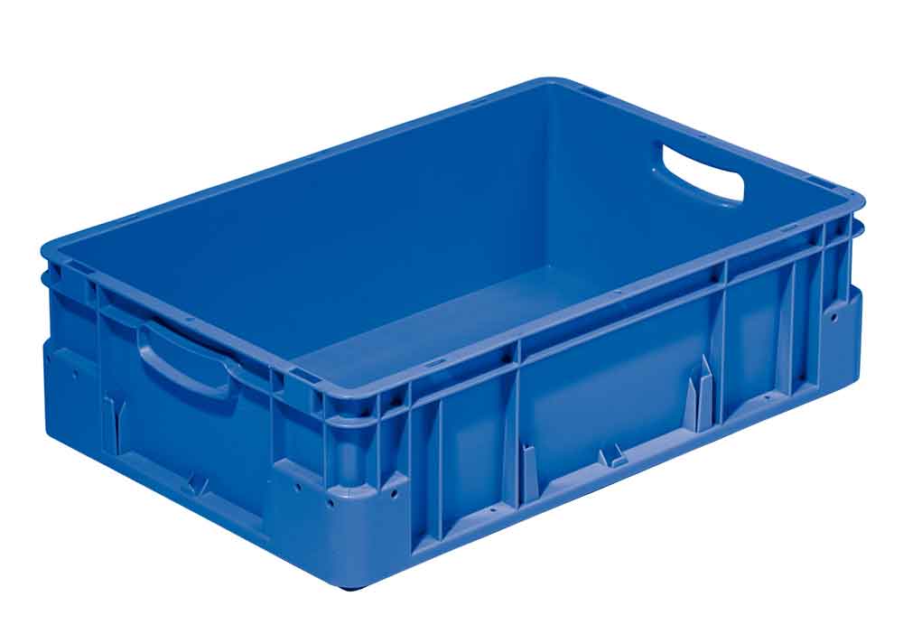 Euro-Transportbehälter - L 600 x B 400 x H 180 mm - in 3 Farben