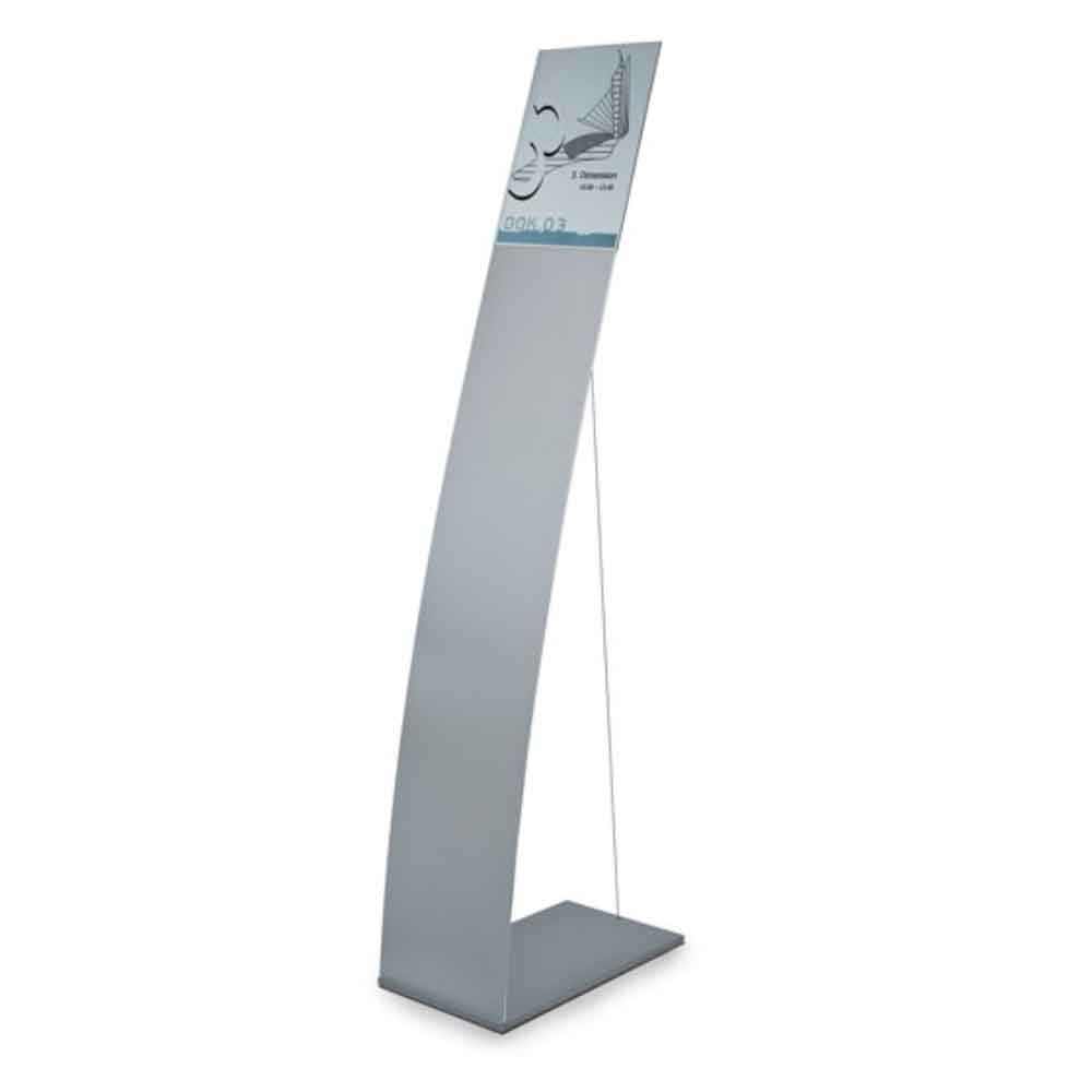 NEW AGE Bodenaufsteller - DIN A4 und DIN A3 Format - mit Infotafel und Spannseil NEW AGE Bodenaufsteller - DIN A4 und DIN A3 Format - mit Infotafel und Spannseil