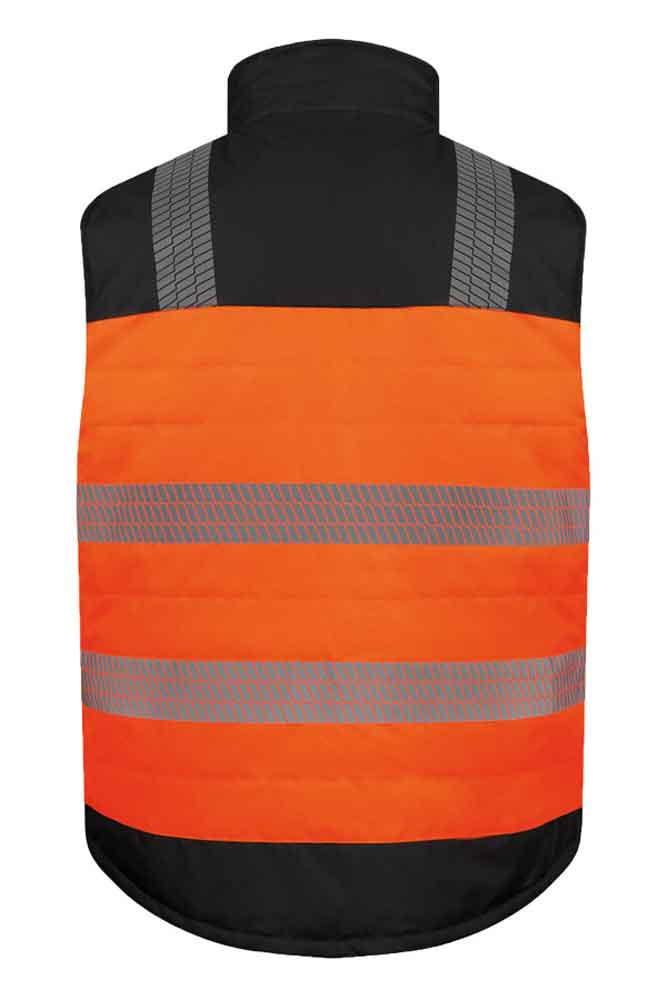 Korntex® Hi-Vis 2 in 1 Bodywarmer „Elbrus“ - Signalfarbe