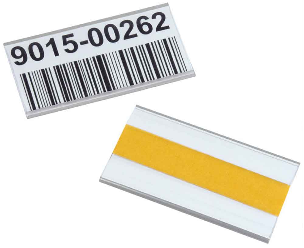 Etikettenhalter selbstklebend - viele Standard-Formate