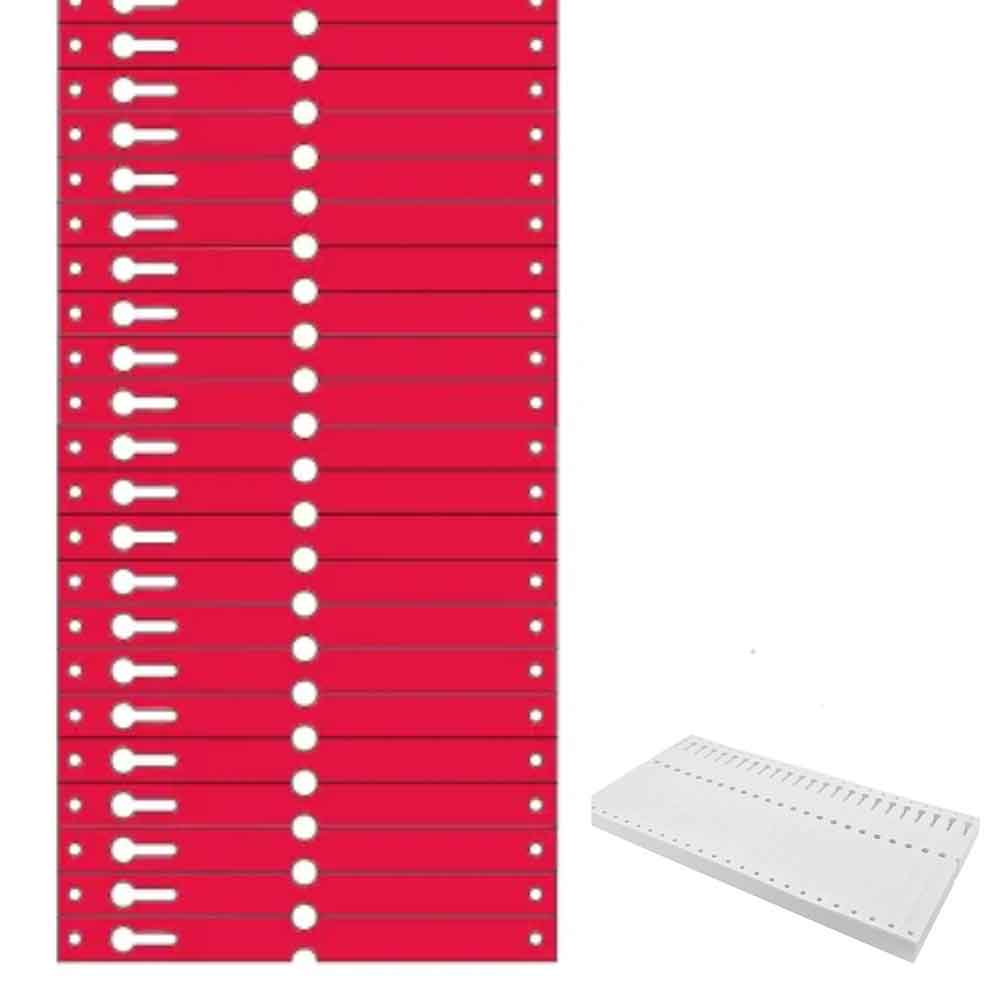 Tyvek®-Schlaufen-Etiketten - Format 140 x 13 mm - 7 Farben