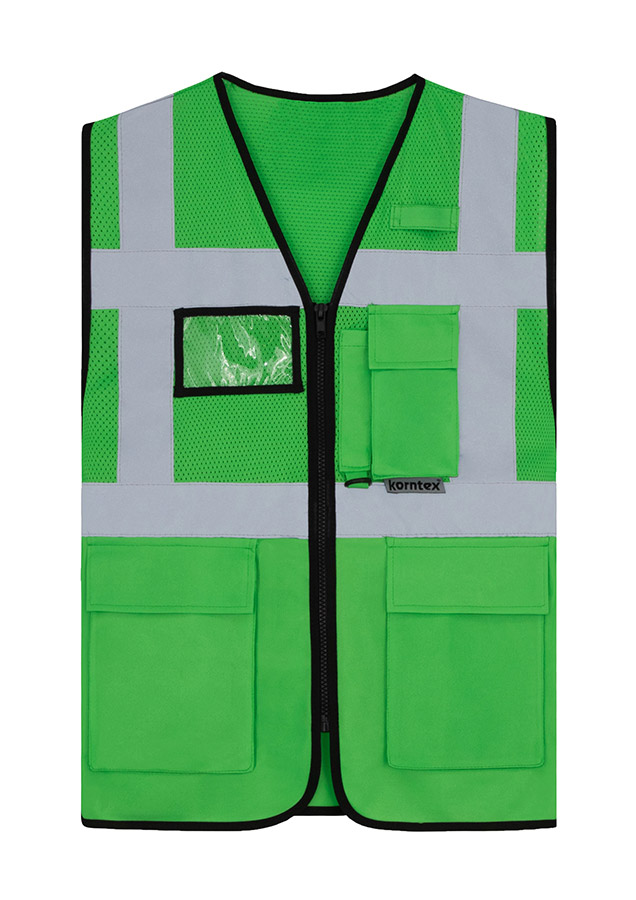Korntex® Mesh Multifunktionsweste „Athens“ - Marineblau - XXL