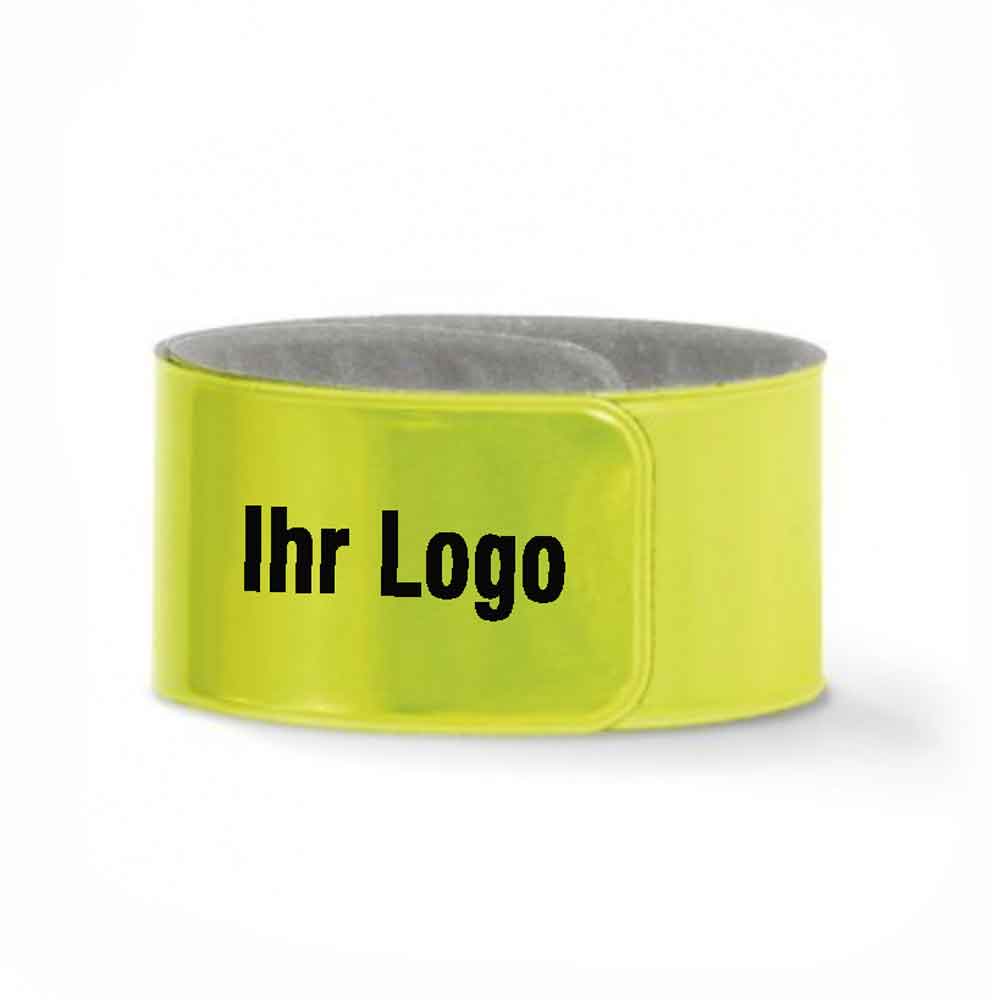 Reflex-Schnapparmband "SCHNAPPY" - in Neonfarben