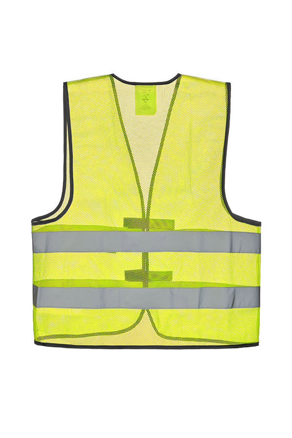 Korntex® Mesh Warnweste „Thessaloniki“ - Gelb - 7XL