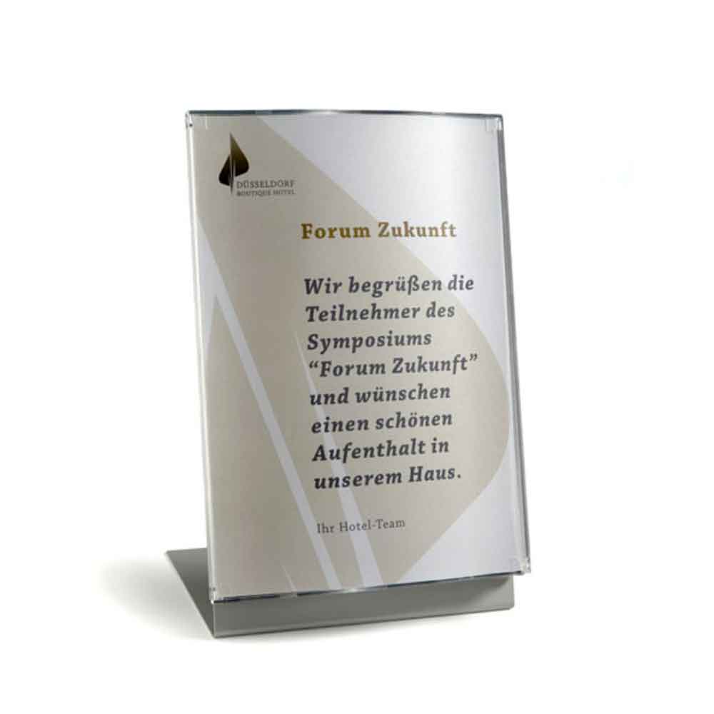 OCEAN Tischaufsteller - mit Schild  - DIN A6 bis DIN A3 OCEAN Tischaufsteller - mit Schild  - DIN A6 bis DIN A3