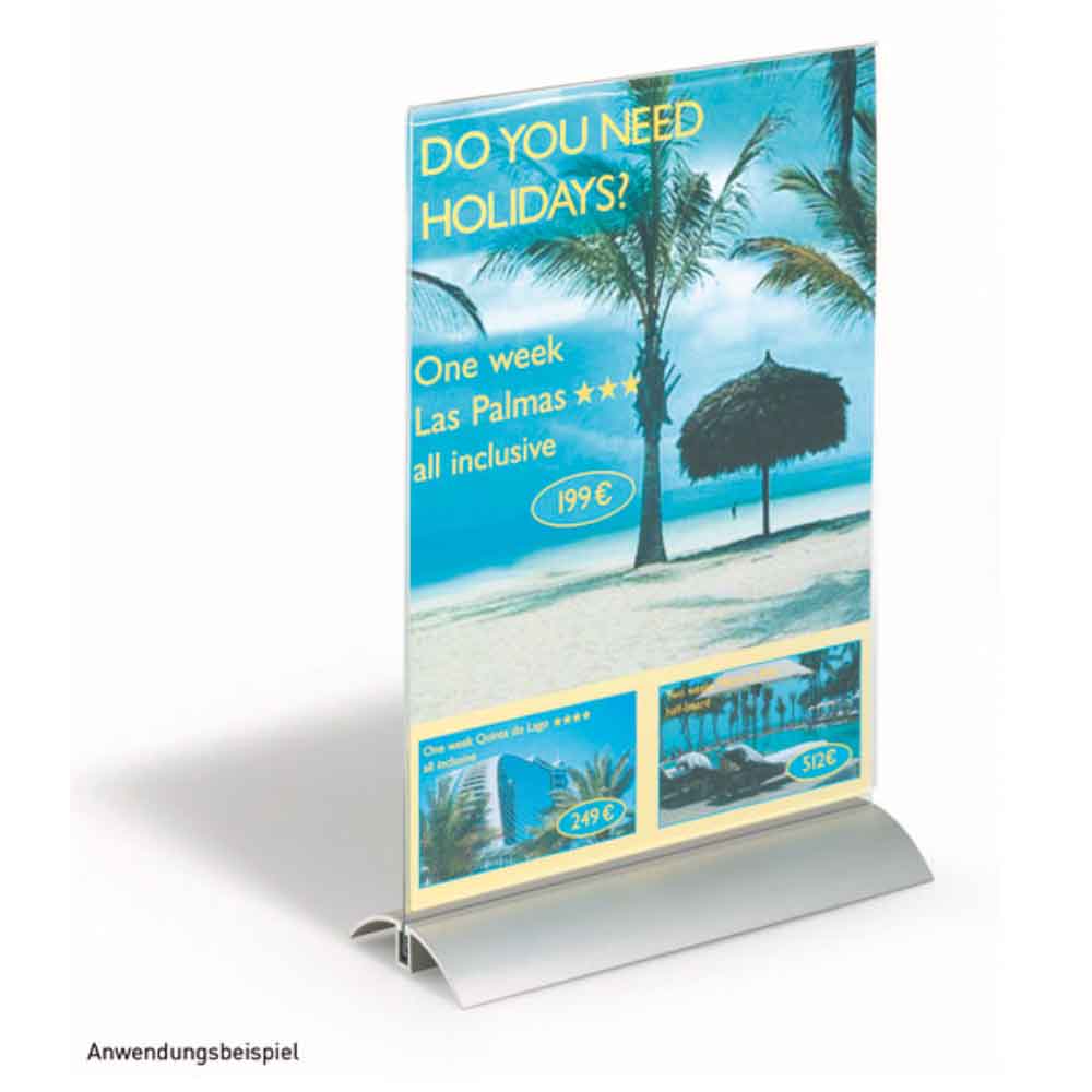 Durable Tischaufsteller Presenter - in 3 DIN-Formaten - hochwertige Optik Durable Tischaufsteller Presenter - in 3 DIN-Formaten - hochwertige Optik