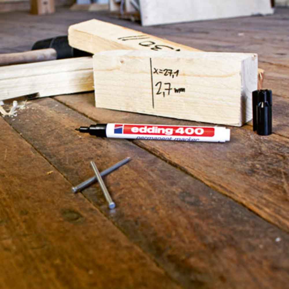 Edding 400 Permanentmarker mit Rundspitze - Einzelmarker oder als Set Edding 400 Permanentmarker mit Rundspitze - Einzelmarker oder als Set