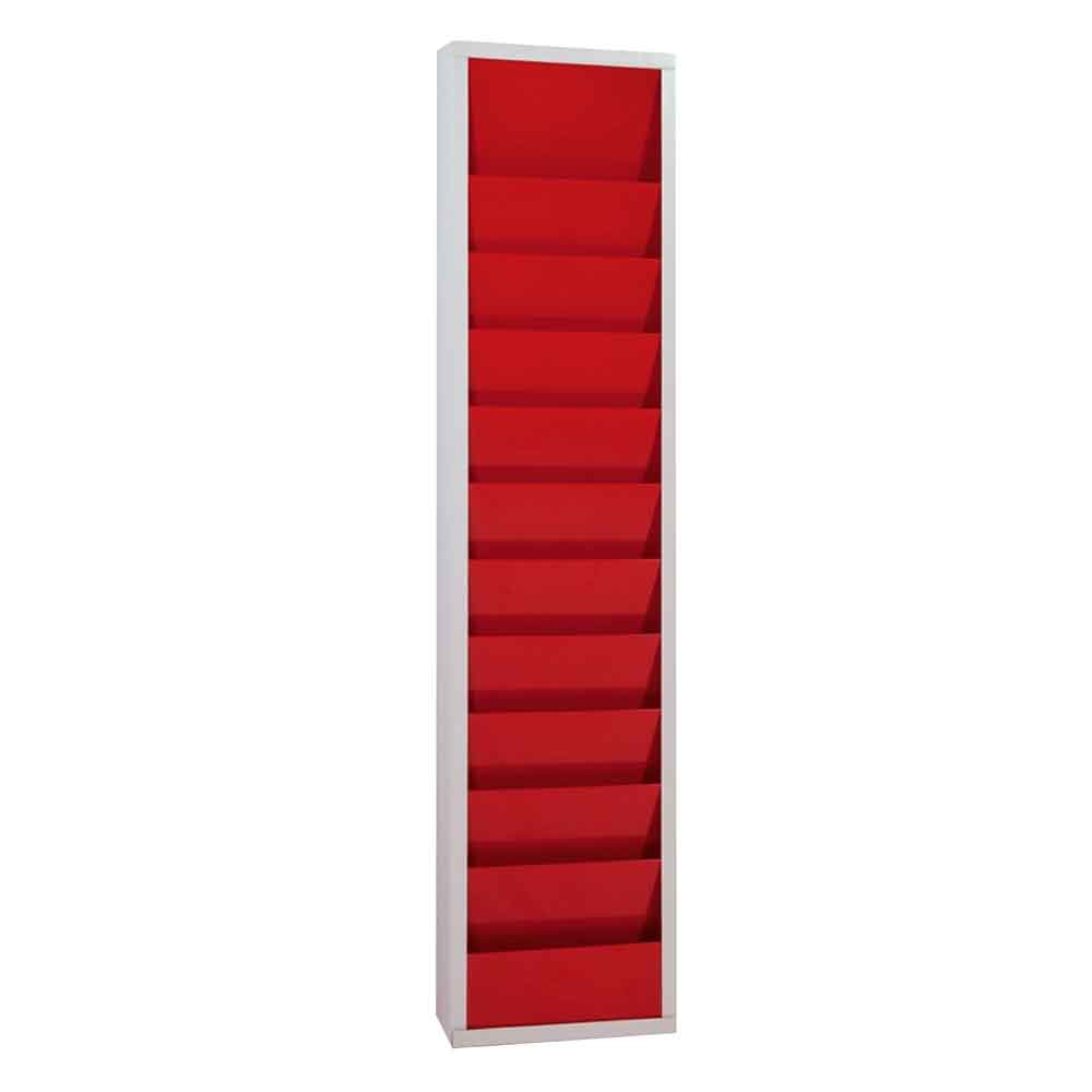 20-20-101-0-00-03-002-plantafeln-stahlblech-rot-din-a4-10-belege-6697a1 Plantafel - Stahlblech - für bis zu 10 x DIN A4 Aufträge