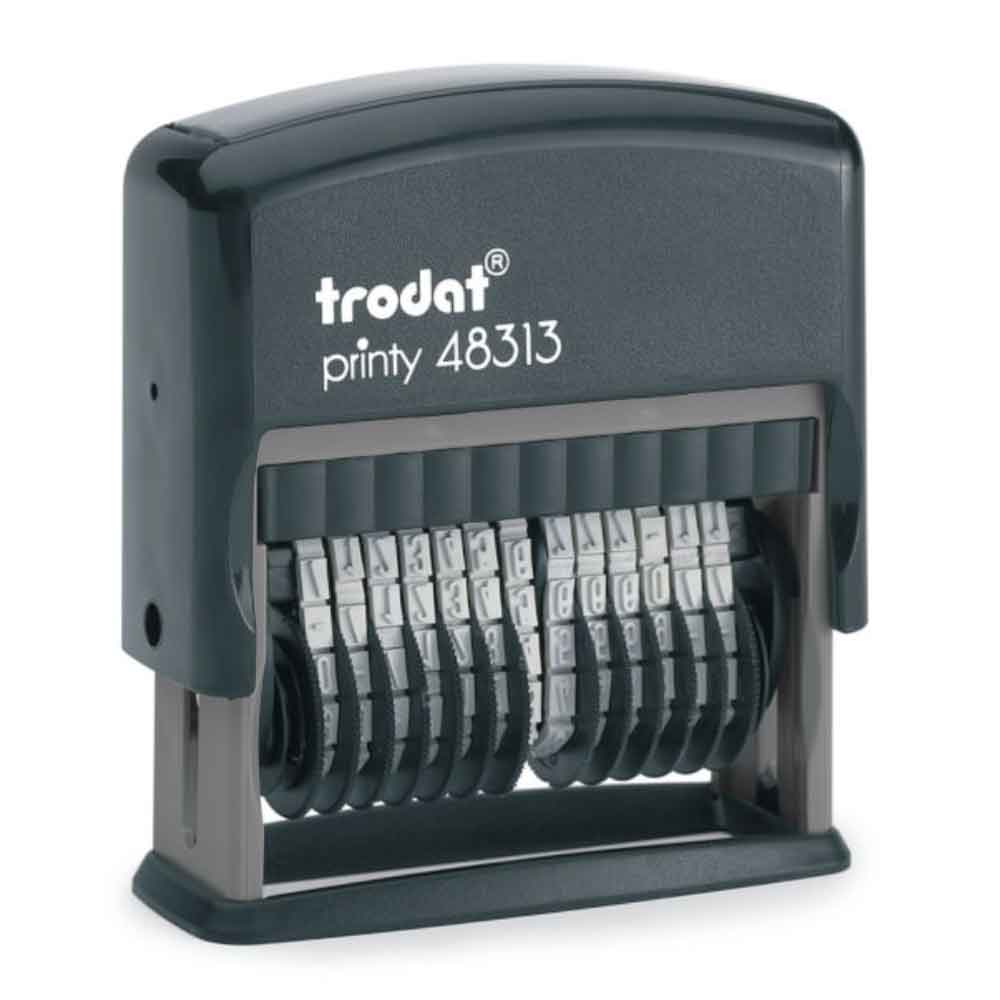 Trodat Printy 48313 - Ziffernbänderstempel Trodat Printy 48313 - Ziffernbänderstempel