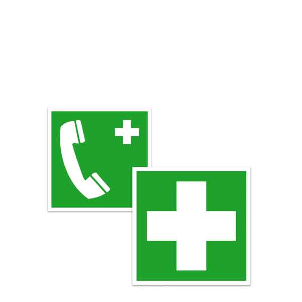 Erste-Hilfe-Kennzeichnung Erste-Hilfe-Kennzeichnung