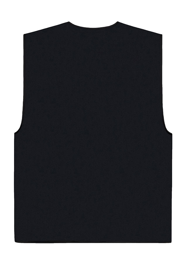 Korntex® Gefütterte Arbeitsweste „Kiel“ - Schwarz - 7XL Korntex® Gefütterte Arbeitsweste „Kiel“ - Schwarz - 7XL