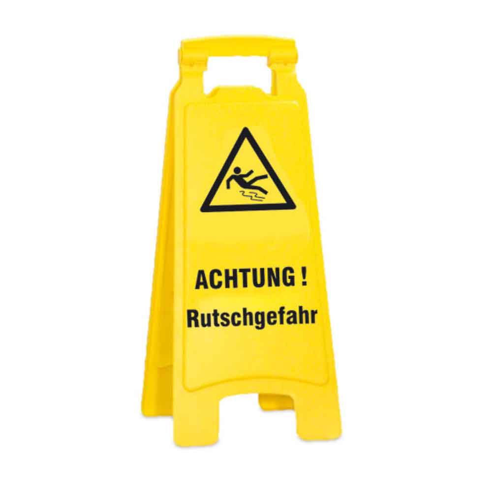Warnaufsteller Rubbermaid 67 - Höhe 67,3 cm - 2-seitige Beschriftung - viele Motive