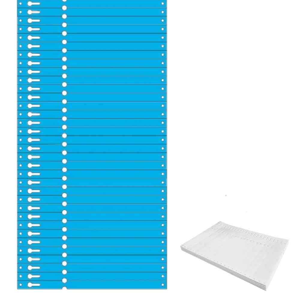 Tyvek®-Schlaufen-Etiketten - Format 220 x 13 mm - 8 Farben
