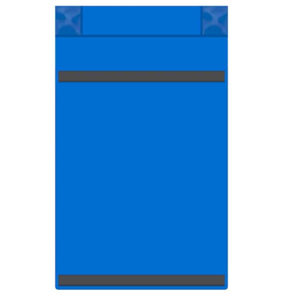 31-80-598-0-00-02-077-neodym-magnettaschen-din-a4-7822ef Neodym-Magnettaschen - plus 1 Magnetstreifen - DIN A7 quer - Blau