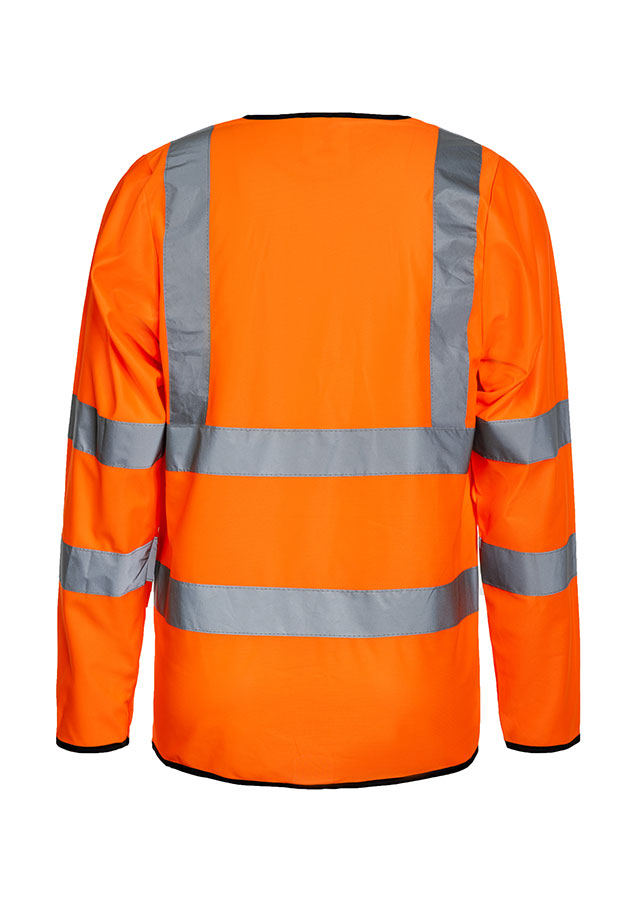 Korntex® Hi-Vis Leichte Warnjacke „Andorra“ - Signal-Orange - 3XL
