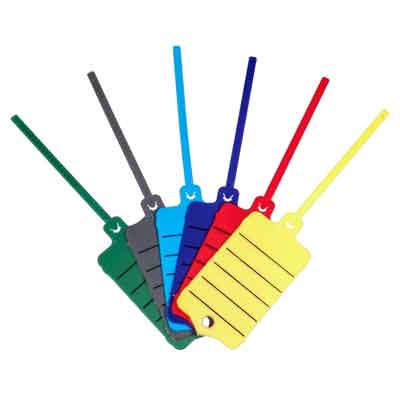 Warenanhaenger mit Rasterband