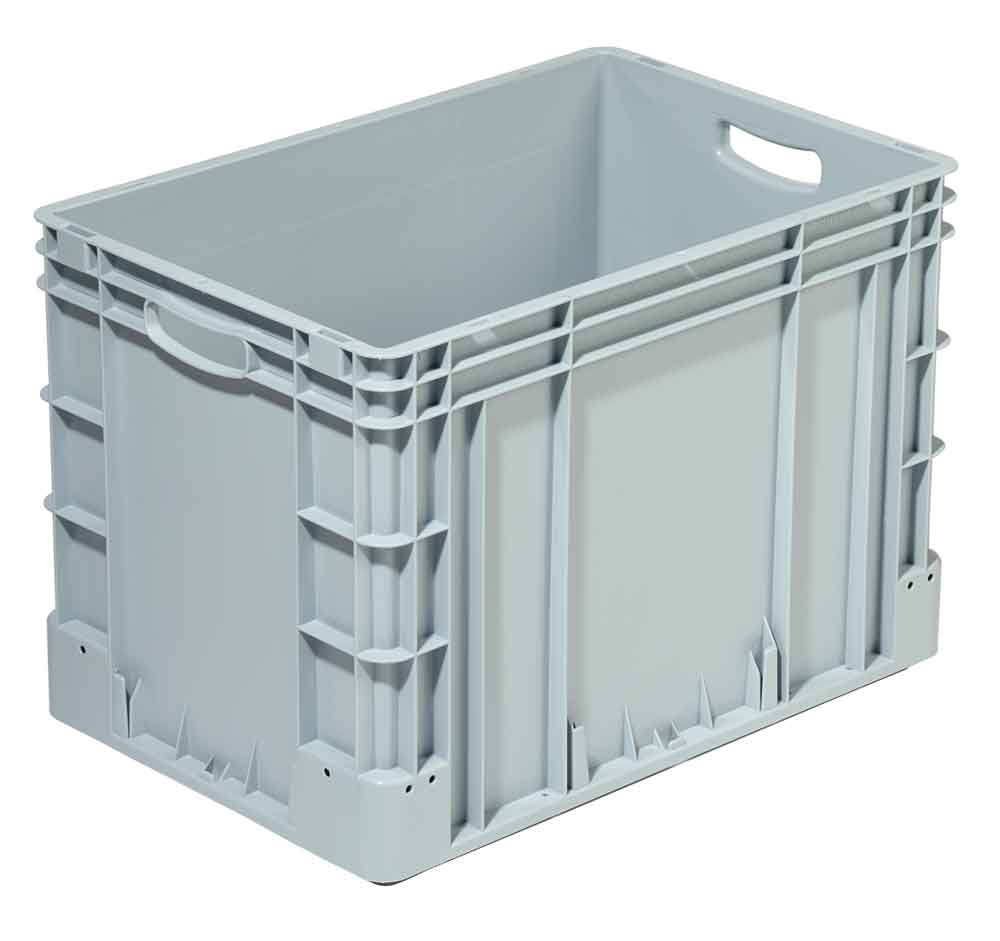 80-10-108-9-10-03-090-euro-transportbehaelter-grau-93b636 Euro-Transportbehälter - L 600 x B 400 x H 420 mm - in 3 Farben