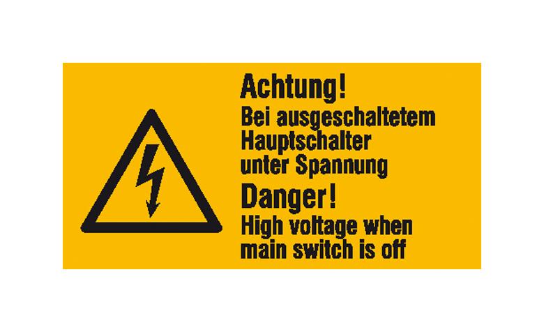35-10-435-0-10-058-warn-kombischild-auf-bogen-achtung-bei-ausgeschaltetem-hauptschalter-unter-spannung-300605-fb324f Warn-Kombischild auf Bogen - Achtung! Bei ausgeschaltetem Hauptschalter unter Spannung - Mehrsprachig