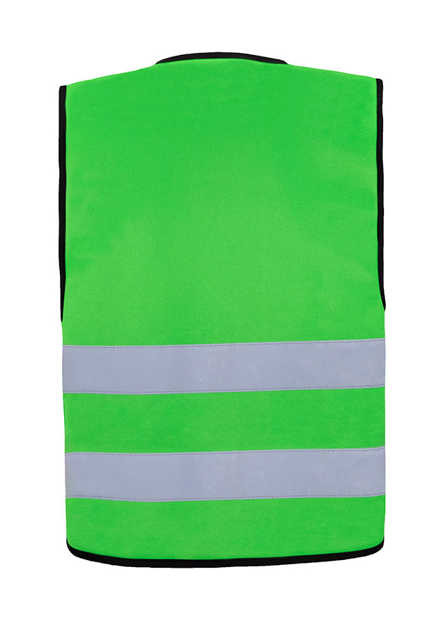 Korntex® Warnweste mit Reißverschluss „Cologne“ - Grün - XL Korntex® Warnweste mit Reißverschluss „Cologne“ - Grün - XL