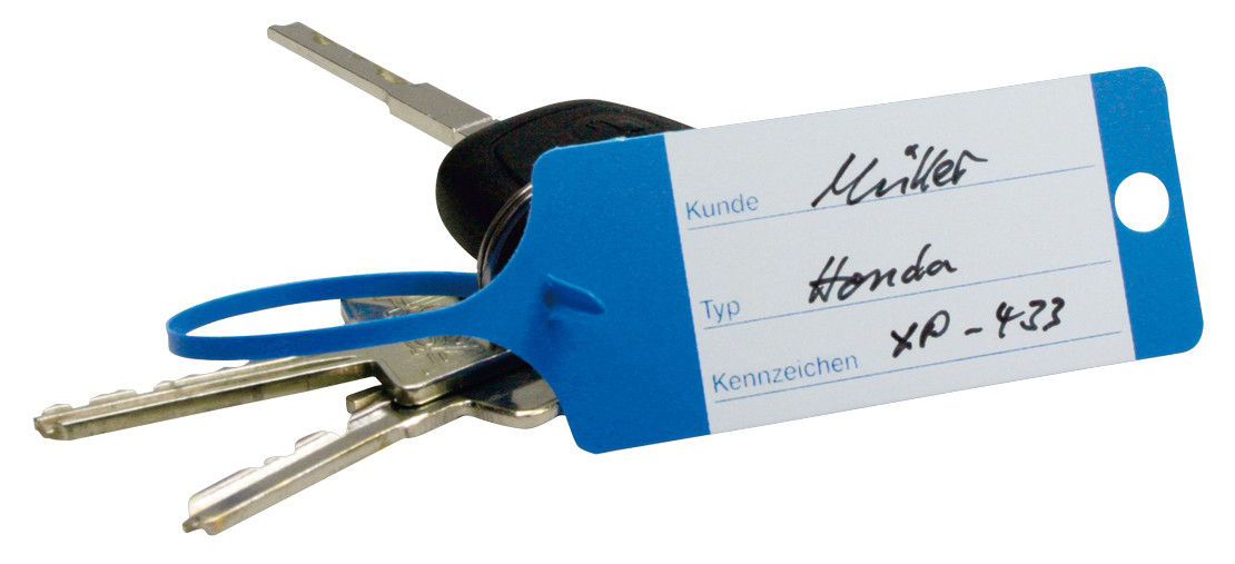 20.30.037.0.00_02_002_Schluesselanhaenger_Steckfix_Rasterverschluss-031bde Schlüsselanhänger "Steckfix" mit Raster-Schnellverschluss - in 6 Farben