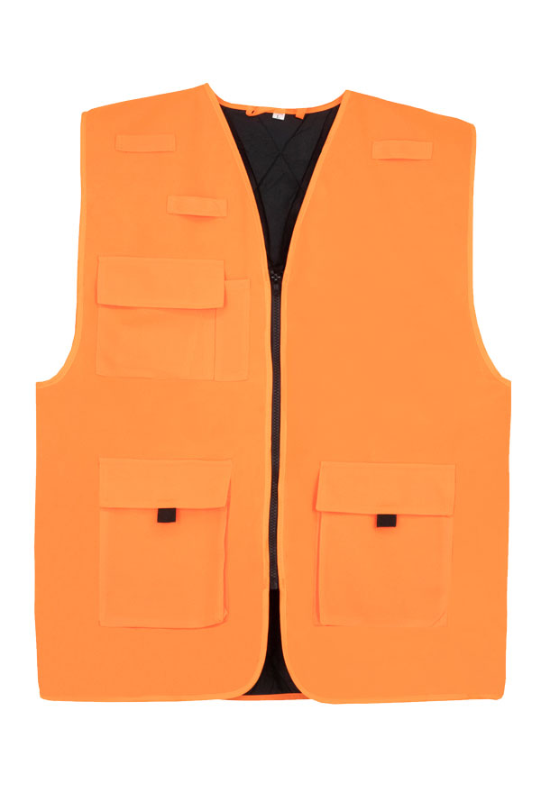 Korntex® Gefütterte Arbeitsweste „Kiel“ - Signal-Gelb - S