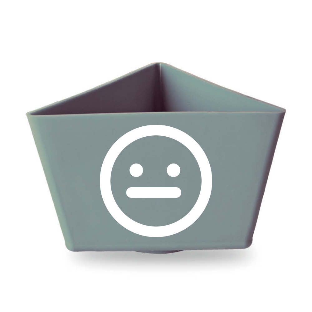 leitzahltraeger-kunststoff-smile-bedenklich-grau-61f5d0 Leitzahlenträger - Motiv: "BEDENKLICH" - mit Magnethaftung - 11 Farben
