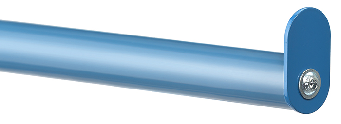 E4614_1TAAS-687a04 Tragarm - L 600 mm lang - Abrollsicherung und mit PVC-Schlauch überzogen - Zubehör für Tragarmwagen