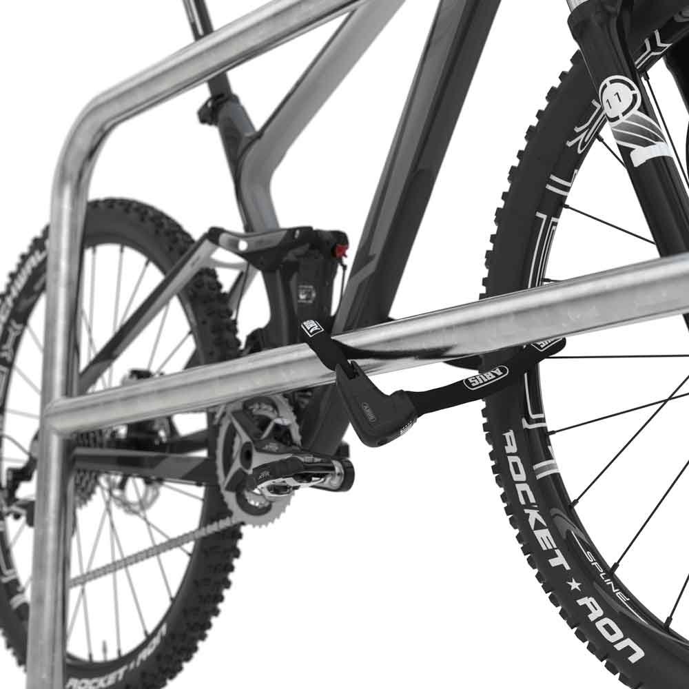 Fahrrad-Anlehnbügel 9200 - mit Knierohr - aus Stahl oder Edelstahl - zum Einbetonieren Fahrrad-Anlehnbügel 9200 - mit Knierohr - aus Stahl oder Edelstahl - zum Einbetonieren