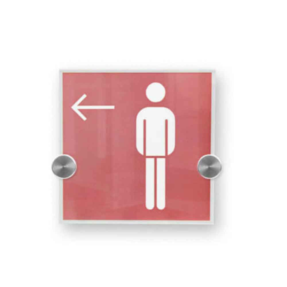 DURABLE CRYSTAL SIGN Türschild - mit zwei hochwertigen Acryglasscheiben - in 4 Größen DURABLE CRYSTAL SIGN Türschild - mit zwei hochwertigen Acryglasscheiben - in 4 Größen