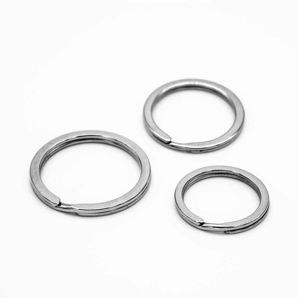 20-30-019-0-26-01-007-schluesselring-flach-gepraegt-82a9a9 Schlüsselring - flach geprägt - in Größe 26 - 30 und 34 mm