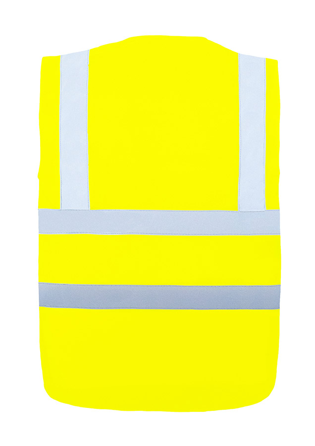 Korntex® Warweste Comfort-Fit „Minden“ - Vier Reflexstreifen - Signal-Orange - XL