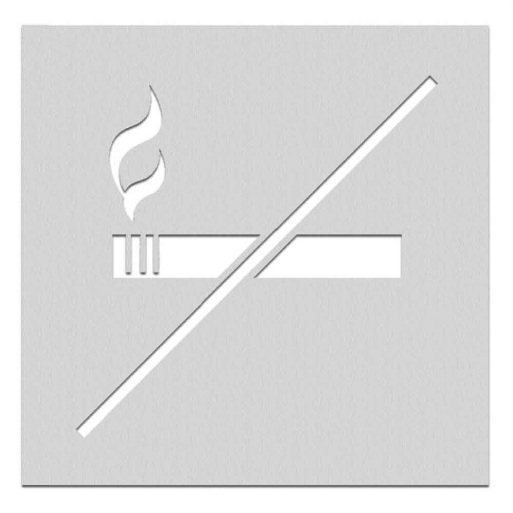 PHOS Türschild aus Edelstahl - verschiedene Symbole - selbstklebend PHOS Türschild aus Edelstahl - verschiedene Symbole - selbstklebend