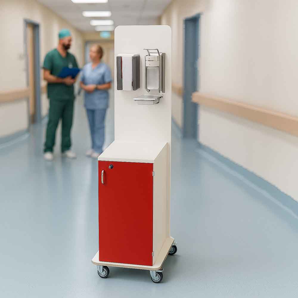 MRSA-Wagen für ein effektives Hygienemanagement