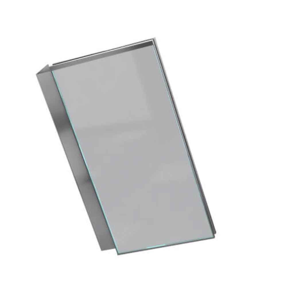 GlasFix Fahnenschild - bestehend aus 2 Echtglas-Schildern und einem Edelstahlbügel - in 5 Größen
