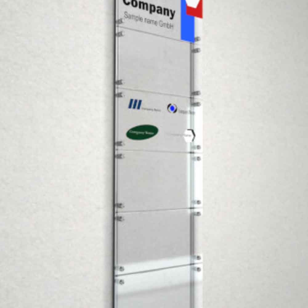 MyTrack Schienensystem - zur Wandmontage einzelner Schilder - in 7 Längen MyTrack Schienensystem - zur Wandmontage einzelner Schilder - in 7 Längen