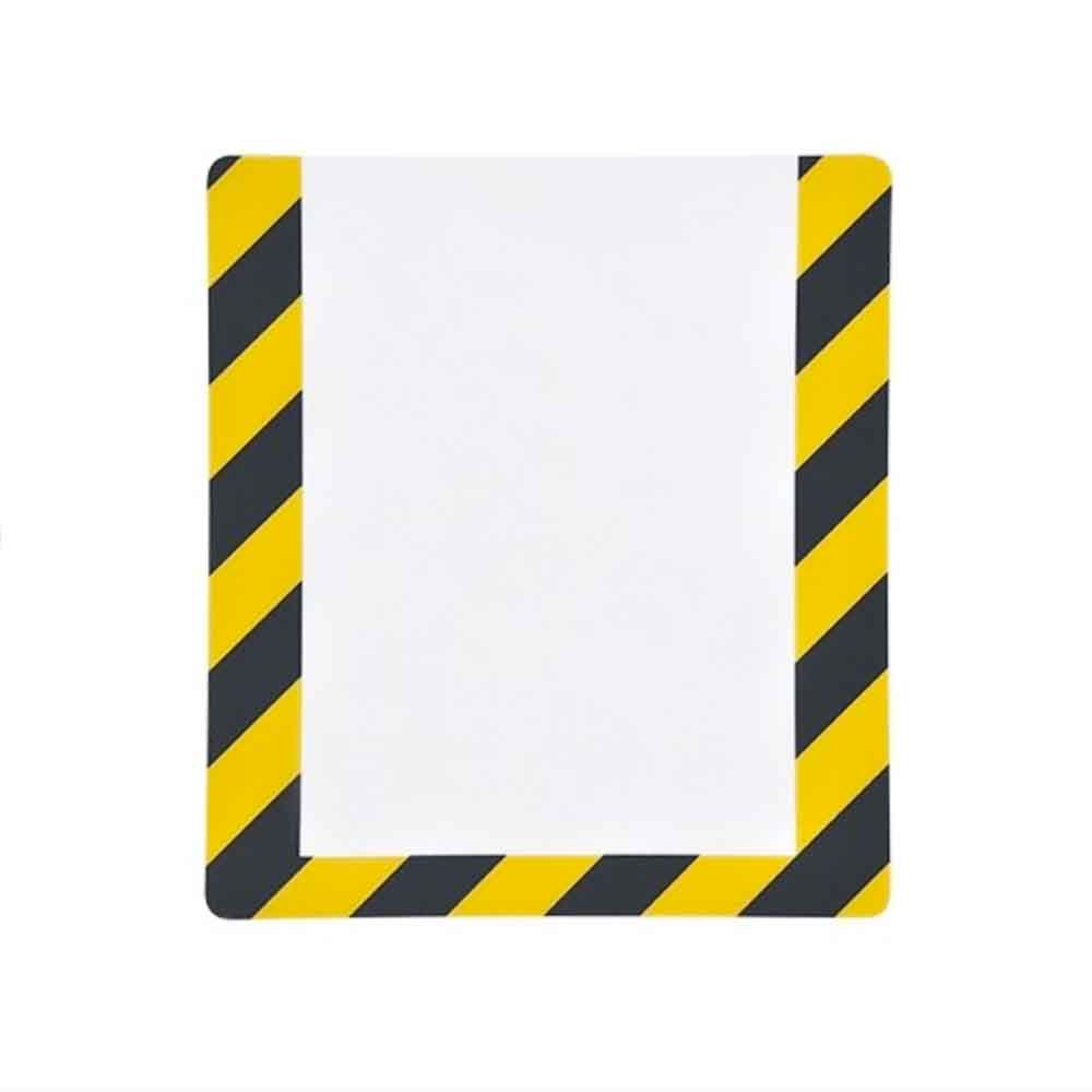 31-80-633-0-00-05-077-bodenmarkierungstaschen-offene-variante-din-a5-a4-gelb-schwarz-223caa Bodenmarkierungstaschen - offene Variante - 3 Klebeseiten - DIN A5 - 6 Farben