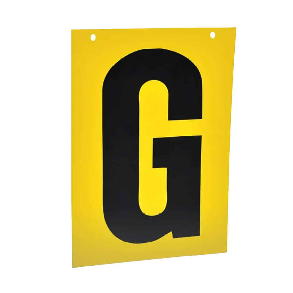 Regal- und Gangschild mit Aufhängelochung - in vielen Größen - einseitiger oder beidseitiger Druck