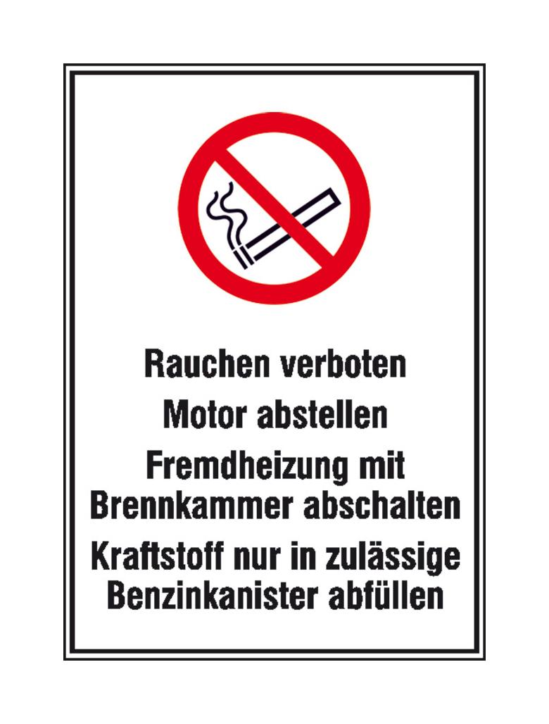 39-25-279-0-00-058-hinweisschild-fur-tankanlagen-und-garagen-warnhinweise-fur-tankanlagen-mit-symbolschild-215775-400e37 Hinweisschild für Tankanlagen und Garagen - Warnhinweise - Symbol - Text: Rauchen verboten ...