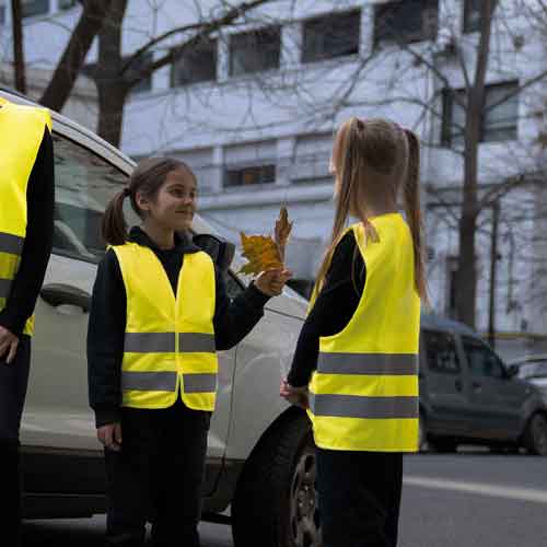 Sicherheit für Kinder in der dunklen Jahreszeit!