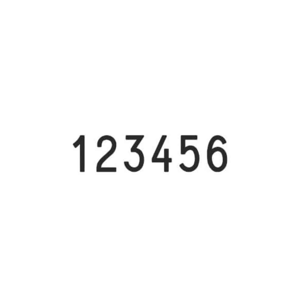 Trodat Classic Ziffernstempel mit Ziffernband 6-stellig und Sonderzeichen Trodat Classic Ziffernstempel mit Ziffernband 6-stellig und Sonderzeichen
