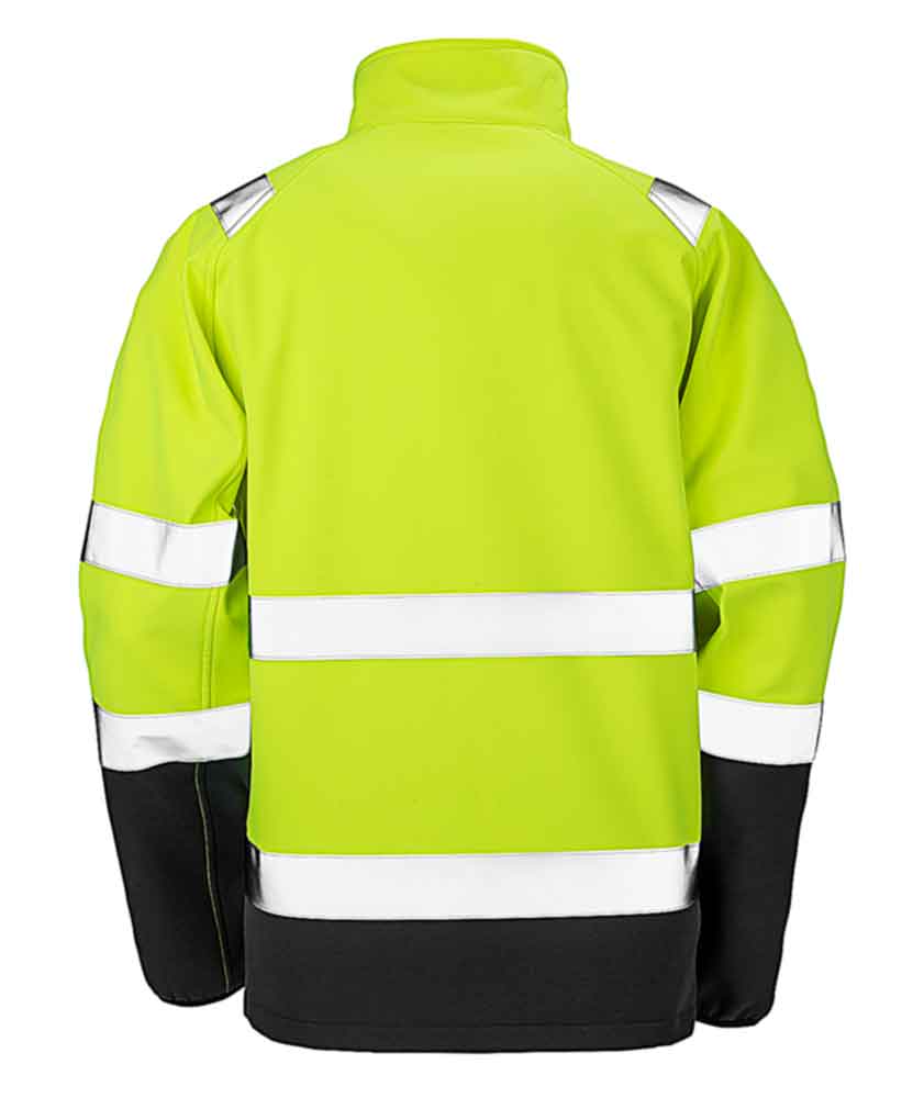 Sicherheits-Softshell-Jacke - reflektierend - 2 Farben