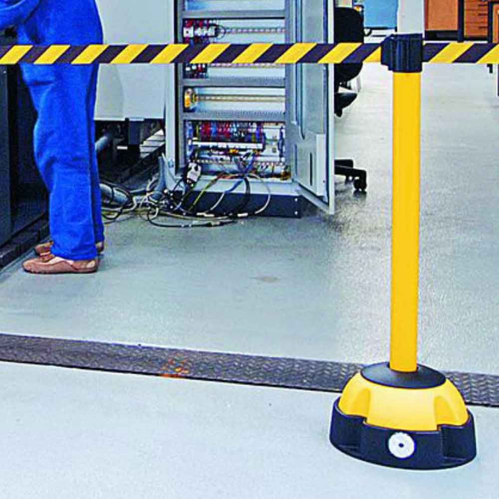 Gurtpfosten mit Sand befüllbar - Pfosten aus Aluminium