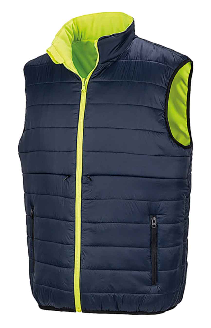 Sicherheits-Softshell-Wendeweste - Reflektierend - 2 Farben