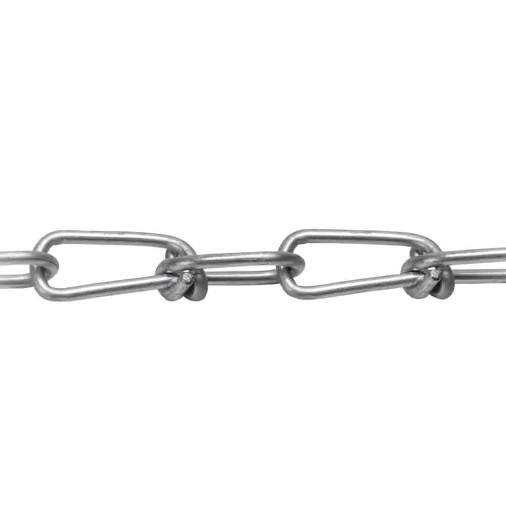 Knotenkette auf der Rolle - Länge 30 m - Stahl verzinkt