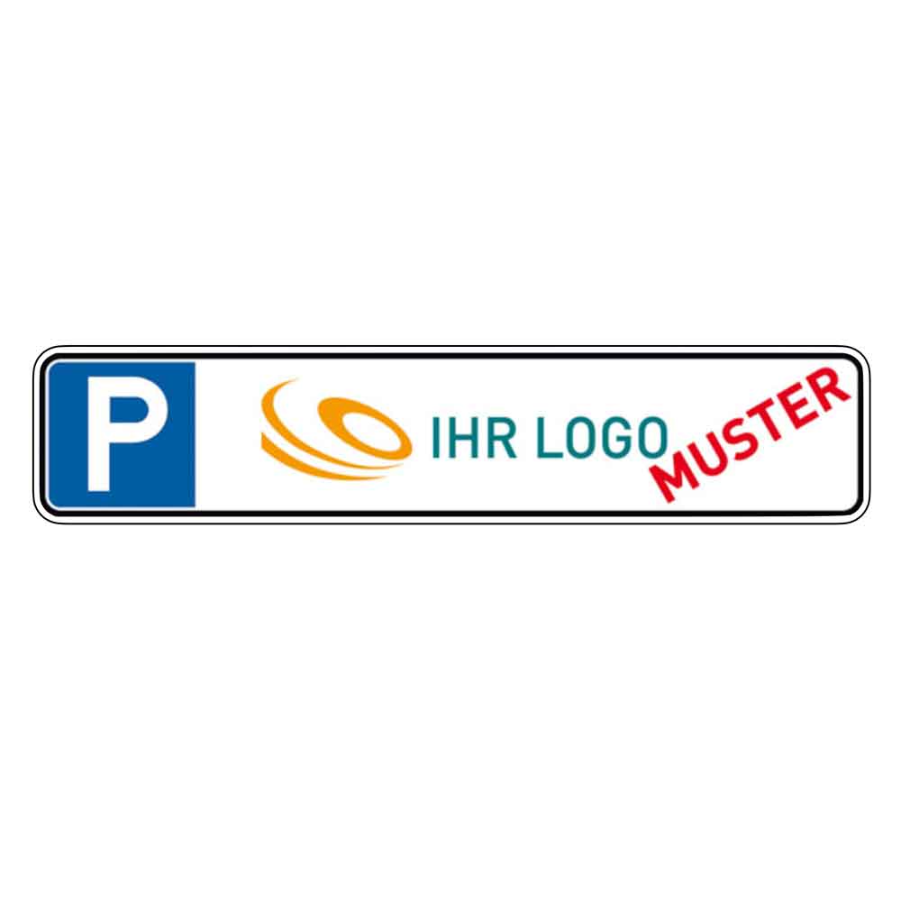Individuelles Parkplatzschild - Symbol: P - Text/Logo nach Ihren Vorgaben Individuelles Parkplatzschild - Symbol: P - Text/Logo nach Ihren Vorgaben