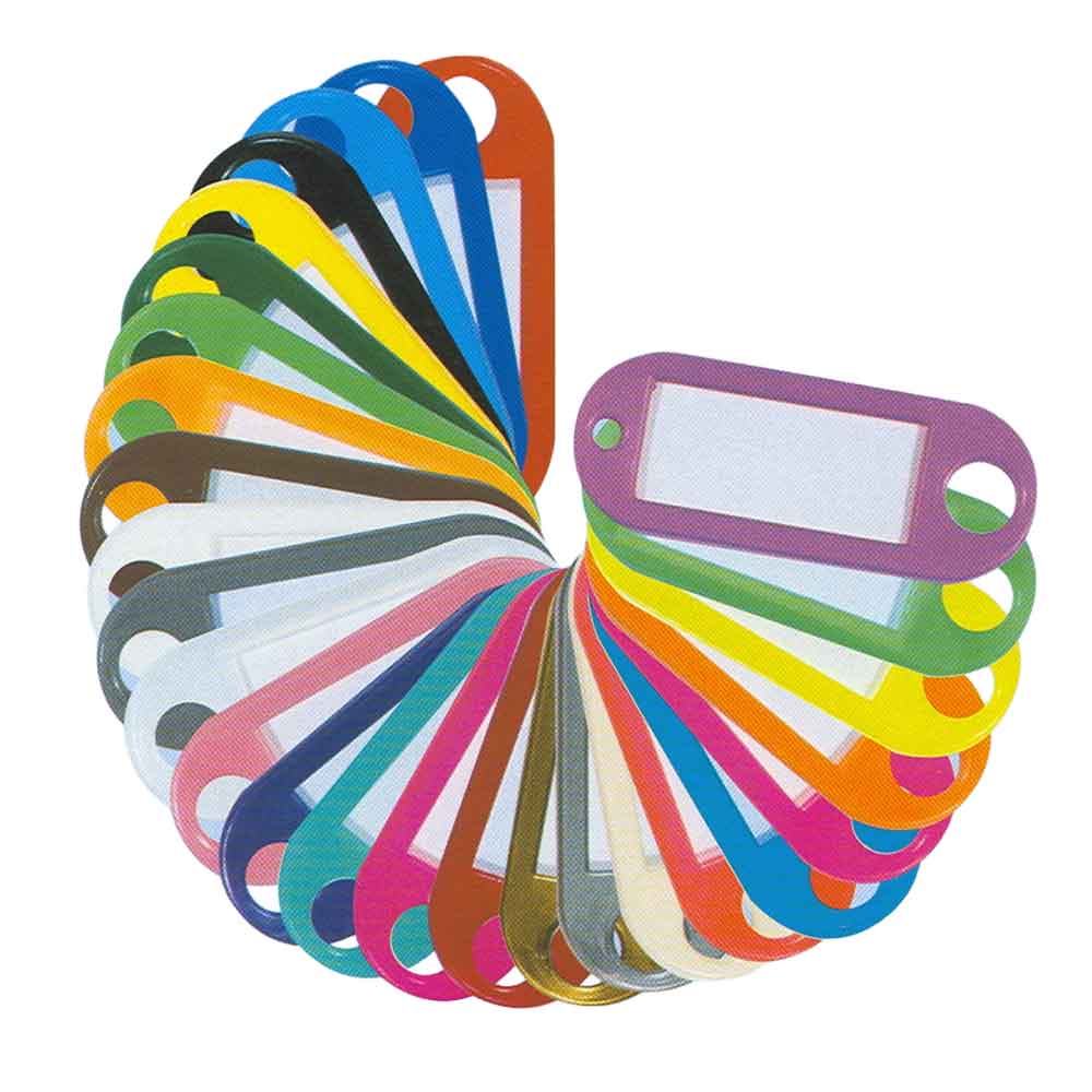 Schlüsselanhänger - mit S-Haken - Werbeaufdruck - in 27 Farben