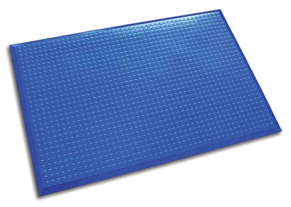 Arbeitsplatzmatte Ergomat Infinity Smooth Blue - 60 x 60 cm bis 60 x 900 cm