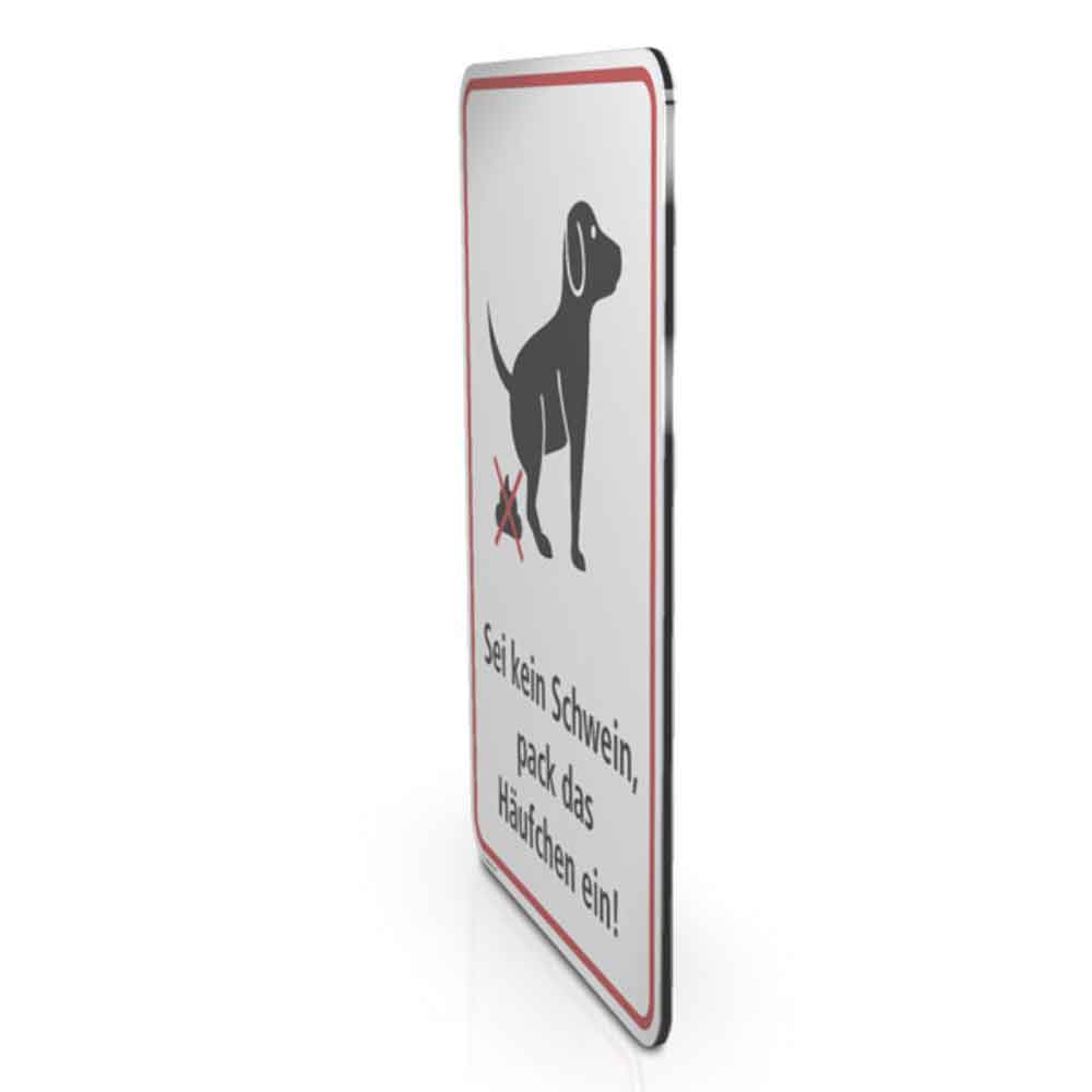 Hinweisschild Gewerbe und Privat - Hundekot entfernen - in 2 Ausführungen Hinweisschild Gewerbe und Privat - Hundekot entfernen - in 2 Ausführungen