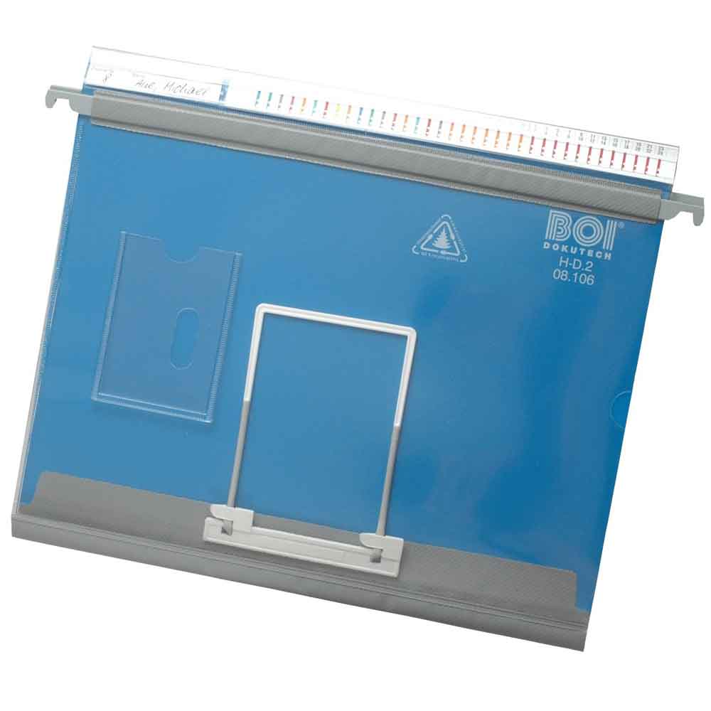 Dokumappe/Befundmappe mit verstärktem Rückendeckel - Farbe Blau Dokumappe/Befundmappe mit verstärktem Rückendeckel - Farbe Blau