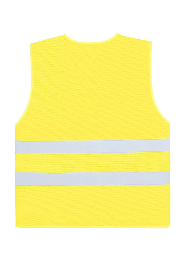 Korntex® Mesh-Warnweste Comfort-Fit „Rhodes“ - Mit Reißverschluss - Signal-Orange - 4XL/5XL